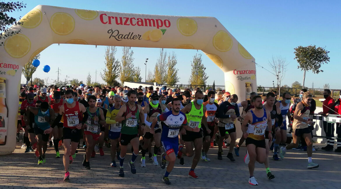 El portugués Claudio Rodrigues gana la III Media Maratón «Entrparques» de La Rinconada